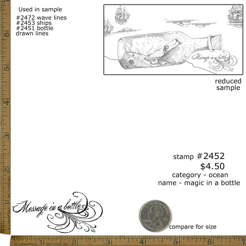 #2452 - Message in a Bottle - Ocean